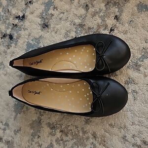 Black ballet shoe size 2